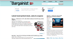 Desktop Screenshot of bargainist.com